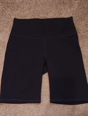Fabletics PowerHold High-Waist Black Women’s Bike Shorts
